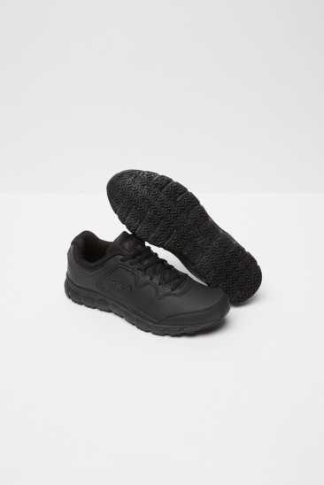 Fila Femme Memory Fresh Start Slip Resistant Shoe Noir/Noir/Blk Fila France ICR-651287